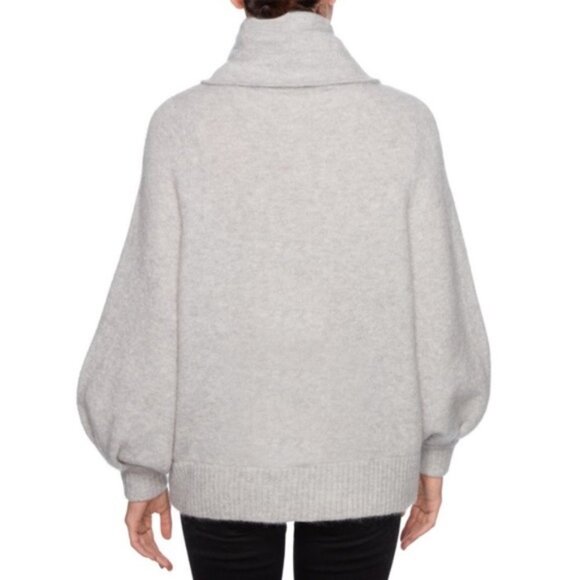 Magaschoni Balloon Sleeve Turtleneck Sweater (NWT) - Picture 2 of 2
